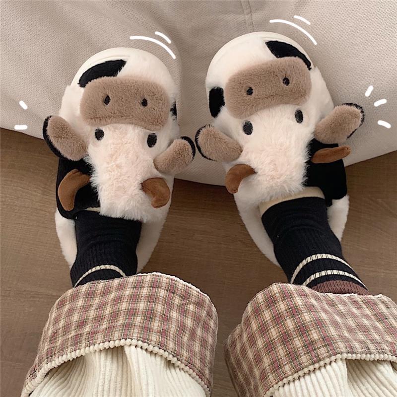 cow-fluffy-slippers